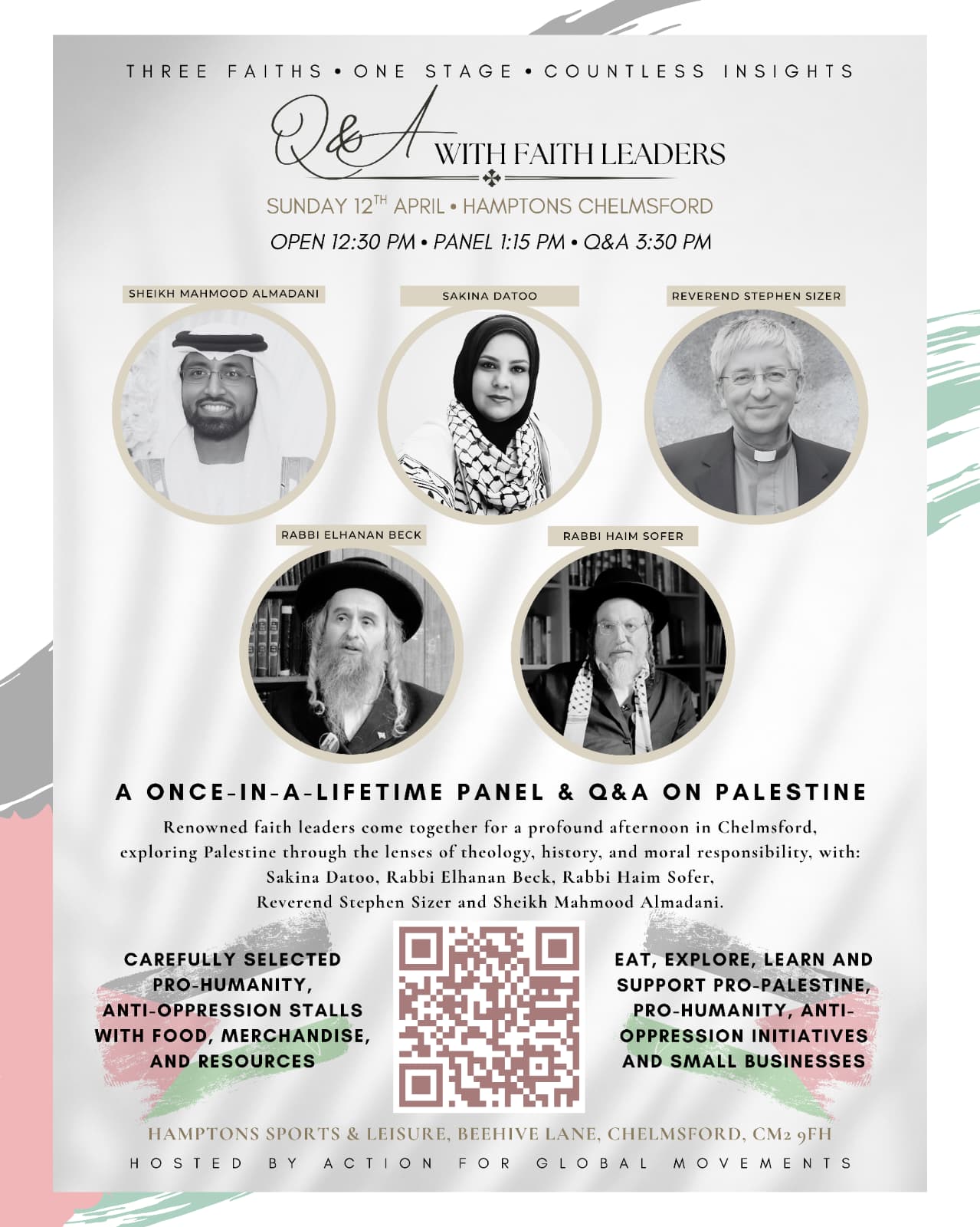 Three Faiths Panel flyer